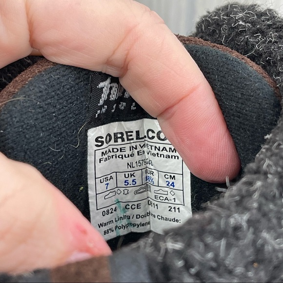 Women's Sorel Cumberland Lea Waterproof Winter Fur Lined Brown Mid-Calf Boots - Picture 9 of 10